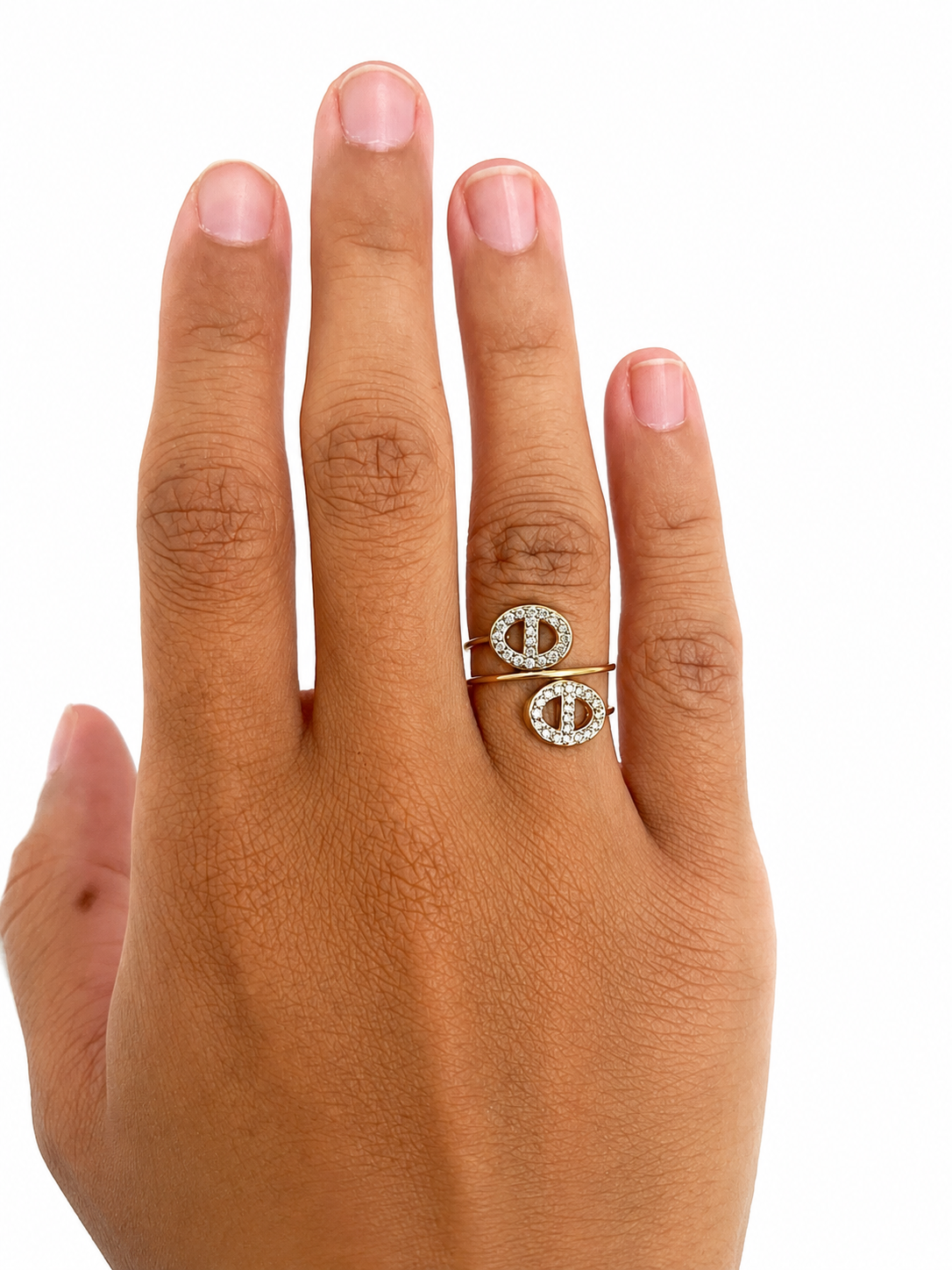 Bague Ornella en acier inoxydable - Lys Paris