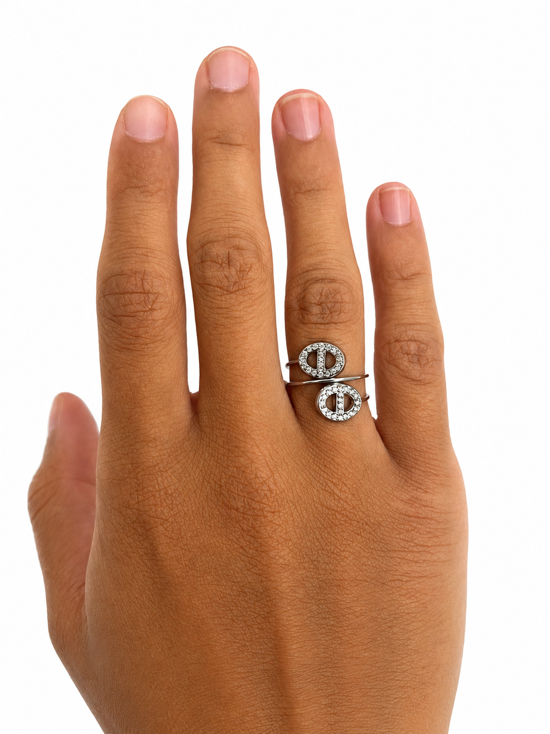 Bague Ornella en acier inoxydable - Lys Paris